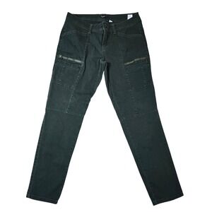 Supplies Women Olive Green Cargo Pants‎ Zipped Pockets Utility Style Size 8